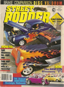STREET RODDER 1987 AUG - DISCS vs. DRUMS, BONNIVELLE, REV-LIMITER INSTALL